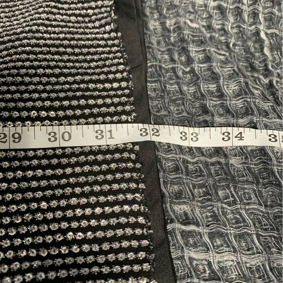 ZARA Trafaluc Racerback Black and Sequins Mini Dress Small #839 - Picture 6 of 7